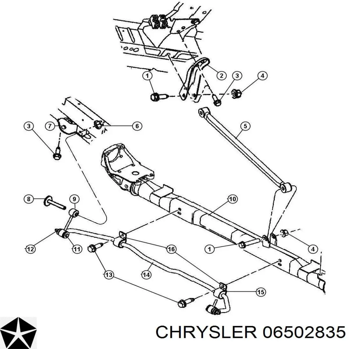 6512602AA Chrysler Reforçador dos freios a vácuo