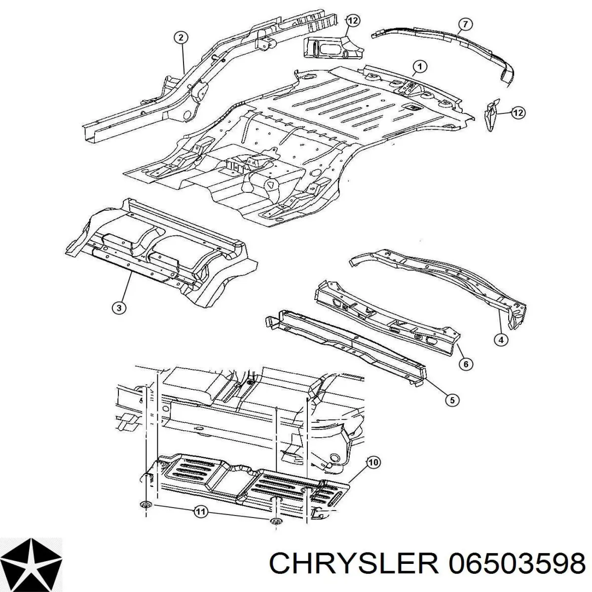 Cápsula (prendedor) de fixação de grelha do radiador ao panel Fiat/Alfa/Lancia K06503598 preço, a partir de 9,95 USD