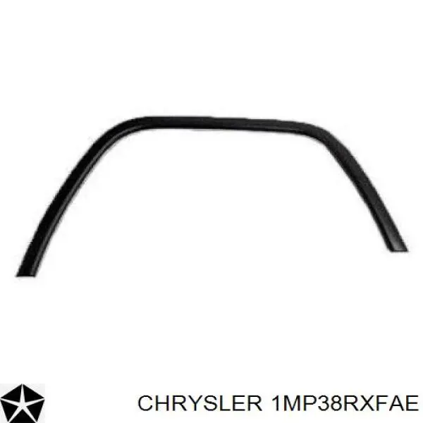 Compre 1MP38RXFAF Chrysler Moldura do pára-lama dianteiro direito