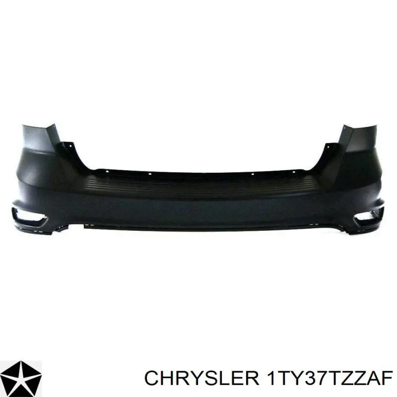 1TY37TZZAF Chrysler Pára-choque traseiro