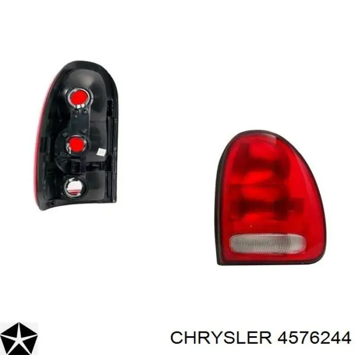 Lanterna traseira direita Chrysler Voyager II GS 