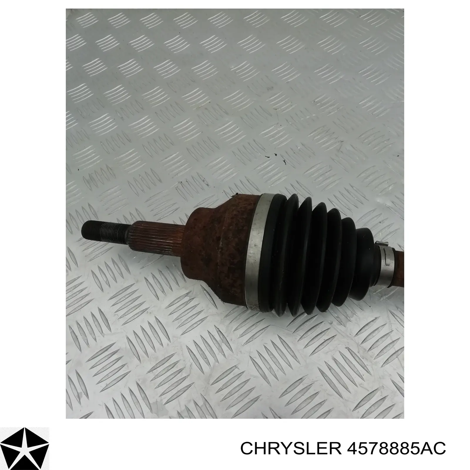 4578885AC Chrysler Semieixo (acionador) dianteiro esquerdo