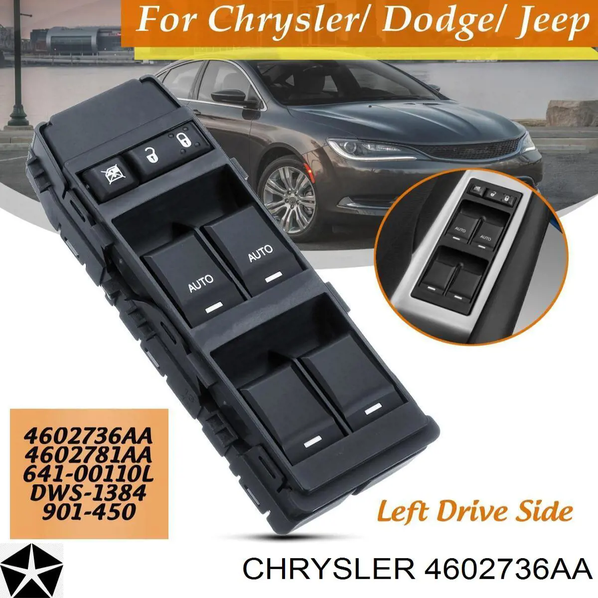 Chrysler 04602736AA preço, a partir de 59,59 USD