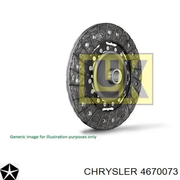 Disco de embraiagem Chrysler 4670073 preço, a partir de 38,13 USD