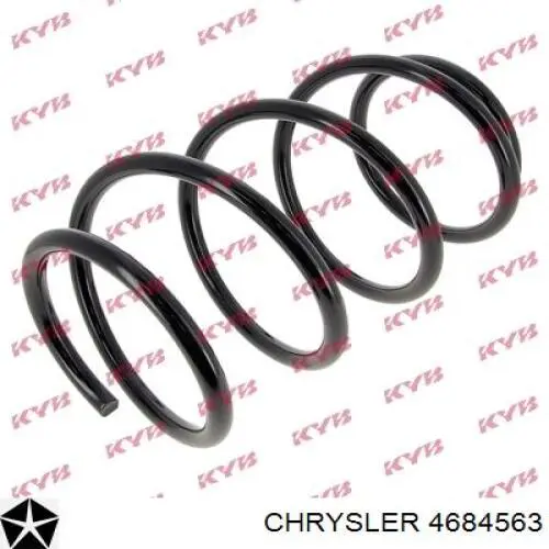 Mola dianteira direita Chrysler 4684563 preço, a partir de 51,66 USD