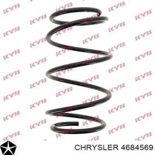 Mola dianteira esquerda Chrysler 4684569 preço, a partir de 69,14 USD