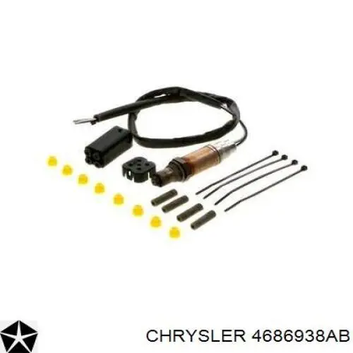 Compre 4686938AB Chrysler Sonda lambda, sensor de oxigênio até o catalisador