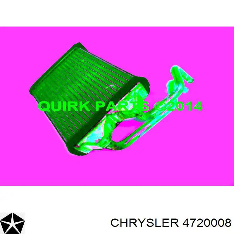 Compre 4720008 Chrysler Radiador de forno (de aquecedor)