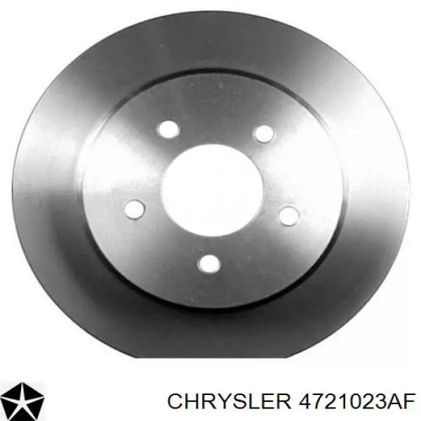 Compre 4721023AF Chrysler Disco do freio traseiro