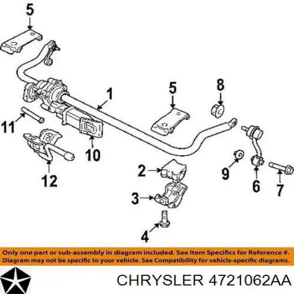 Compre 4721062AA Chrysler 