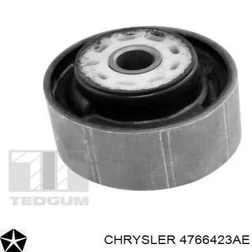 4766423AE Chrysler Braço oscilante inferior esquerdo de suspensão dianteira