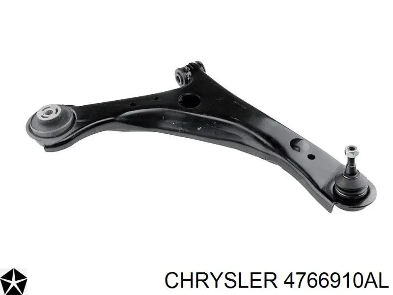Braço oscilante inferior direito de suspensão dianteira Chrysler 4766910AL preço, a partir de 63,42 USD