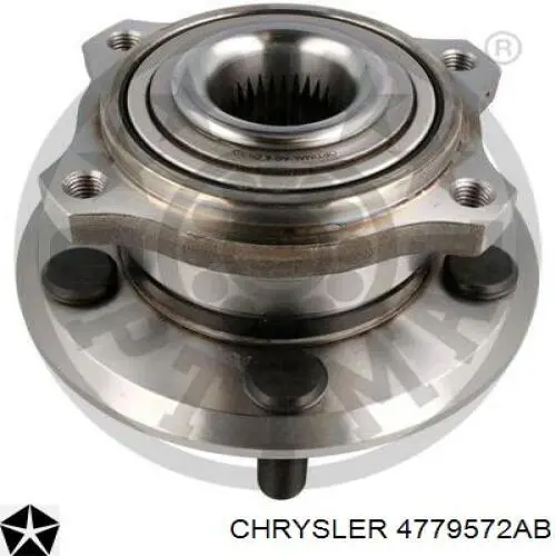 4779572AB Chrysler Cubo traseiro