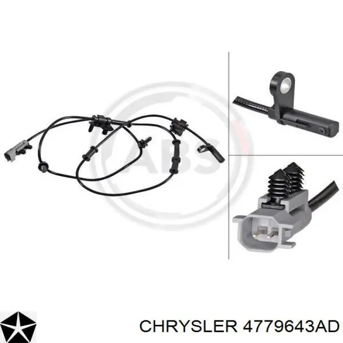 78641 FAE Sensor ABS traseiro esquerdo