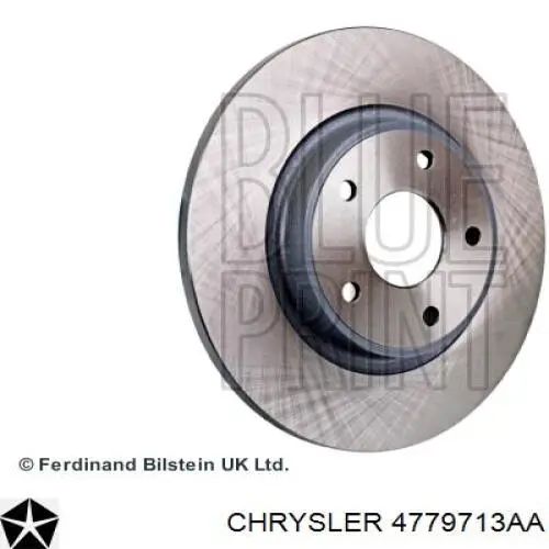 Disco do freio traseiro Chrysler 4779713AA preço, a partir de 58,95 USD