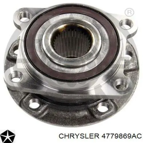 Cubo dianteiro Chrysler 4779869AC preço, a partir de 69,79 USD