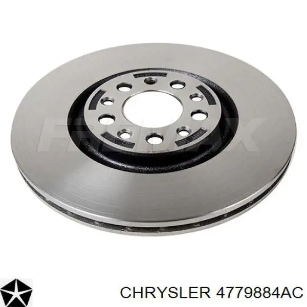 Compre 4779884AC Chrysler Disco do freio dianteiro