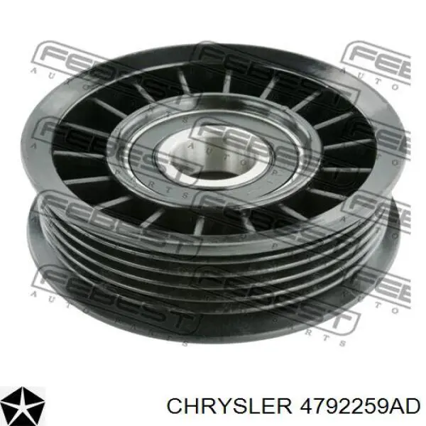 Compre 4792259AD Chrysler Rolo parasita da correia de transmissão