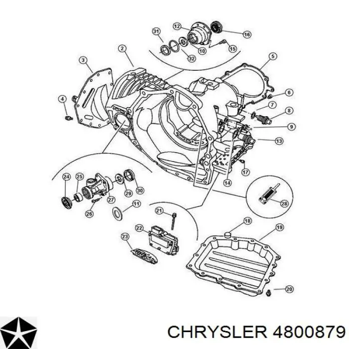 Sensor de velocidade Chrysler 4800879 preço, a partir de 24,89 USD