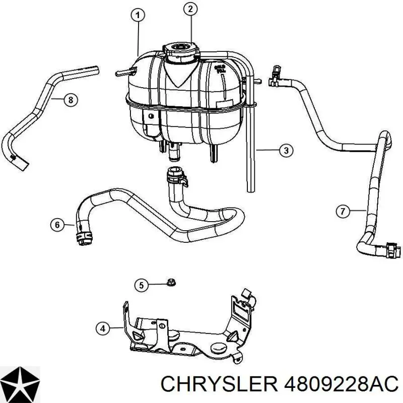  Chrysler 4809228AB preço, a partir de 217,03 USD
