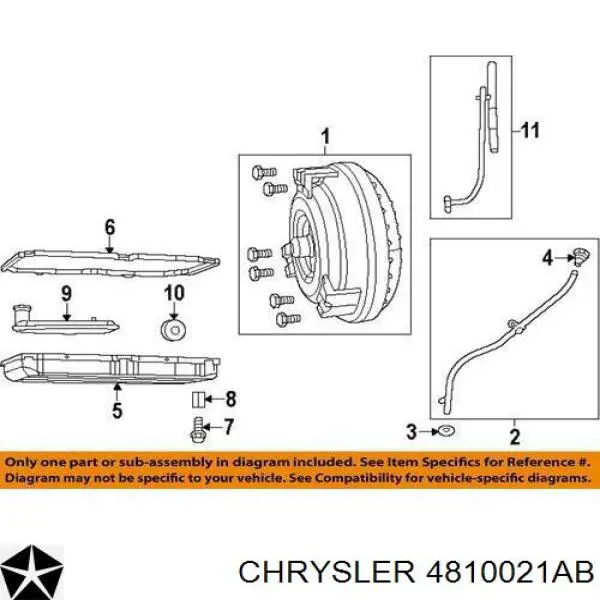 Compre 04810021AB Mitsubishi 