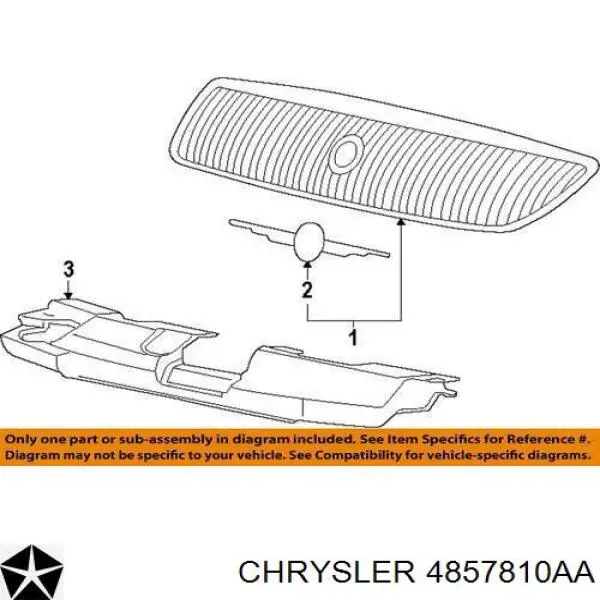 4857810AA Chrysler 