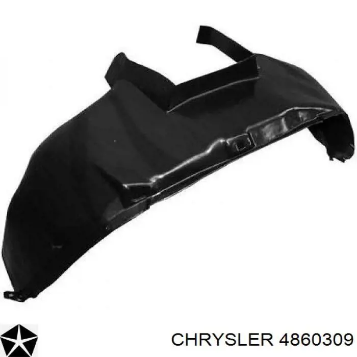 Guarda-barras esquerdo do pára-lama dianteiro Chrysler 4860309 preço, a partir de 159,00 USD