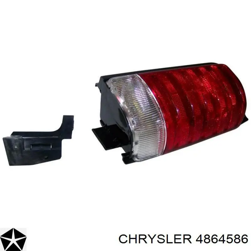 Lanterna traseira direita para Chrysler Voyager I ES 