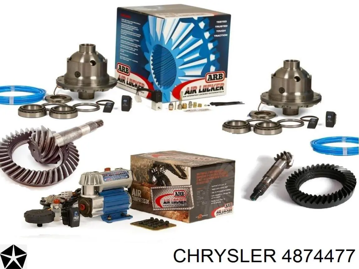 Compre 4874477 Chrysler Bucim do semieixo do eixo dianteiro