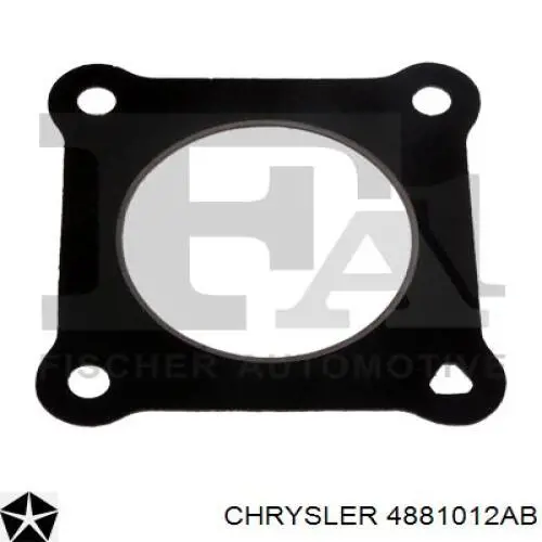 Vedante de tubo de admissão do silenciador Chrysler 4881012AB preço, a partir de 10,12 USD