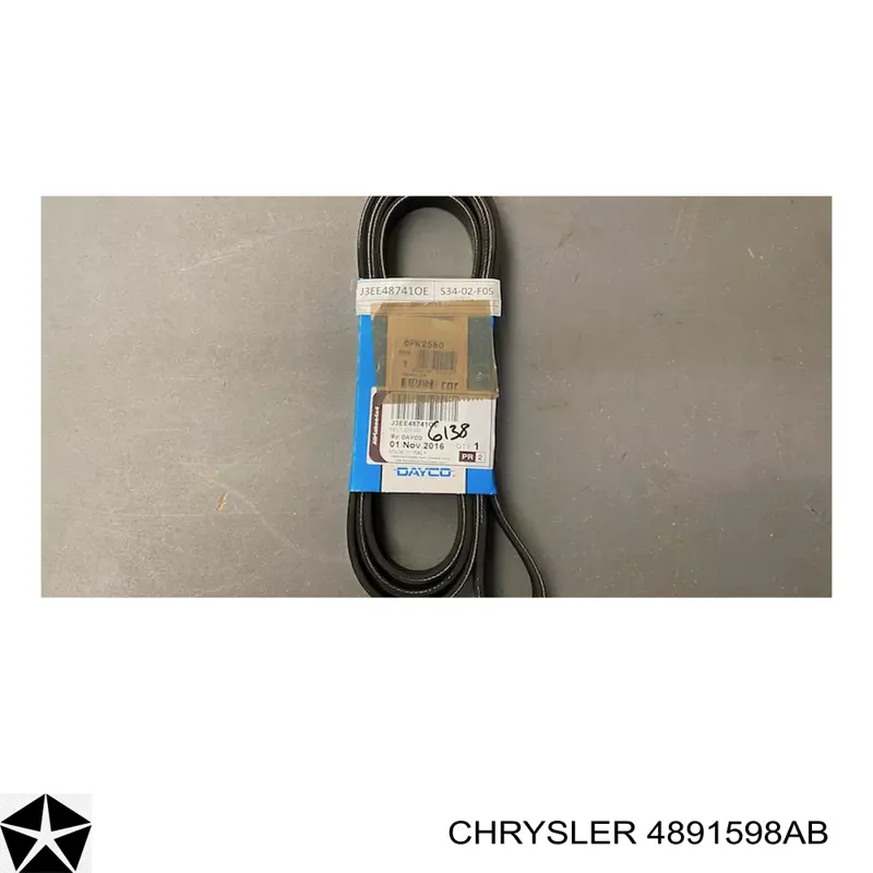 Compre 4891598AB Chrysler Correia dos conjuntos de transmissão