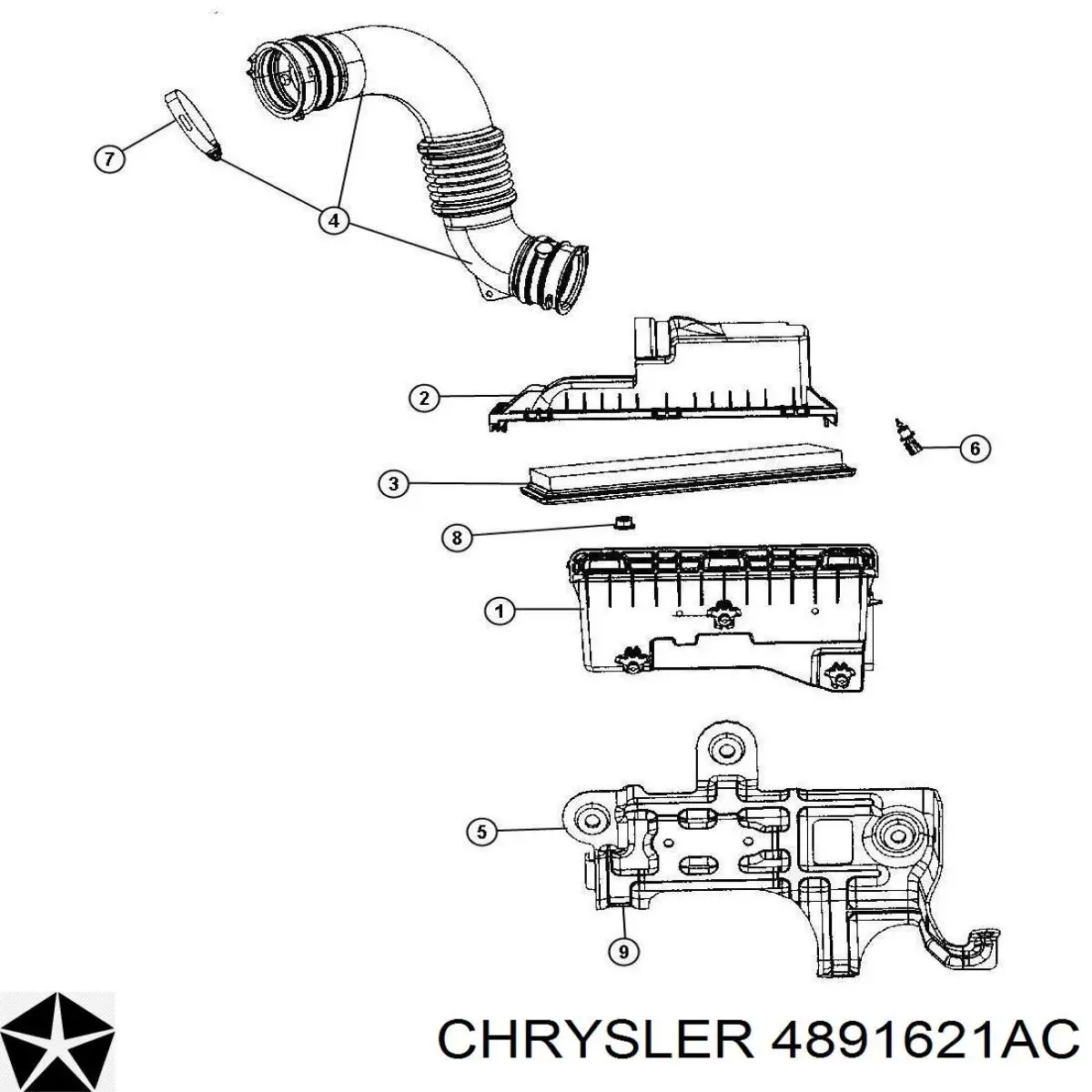 Compre 4891621AC Chrysler 