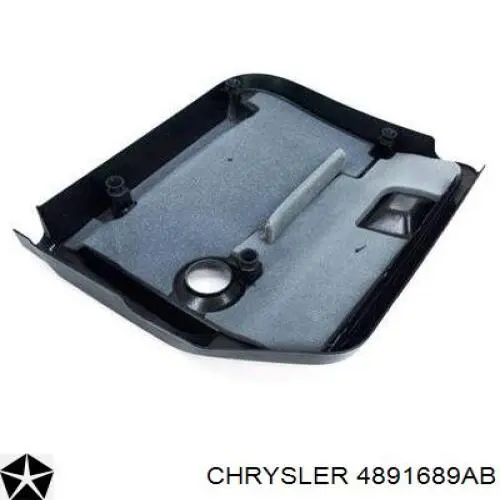 04891689AA Chrysler Tampa de motor decorativa