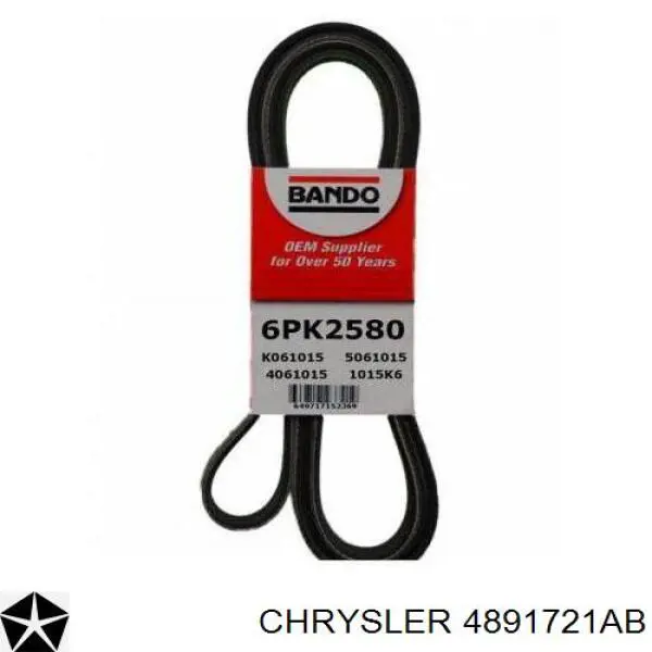 Correia dos conjuntos de transmissão Chrysler 4891721AB preço, a partir de 36,21 USD