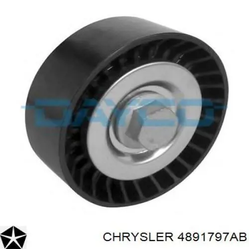 Rolo parasita da correia de transmissão Chrysler 4891797AB preço, a partir de 18,66 USD