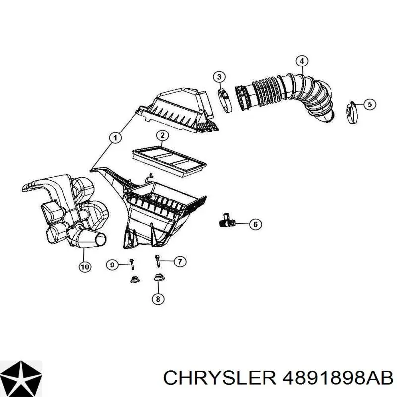  Chrysler 04891898AB preço, a partir de 141,72 USD