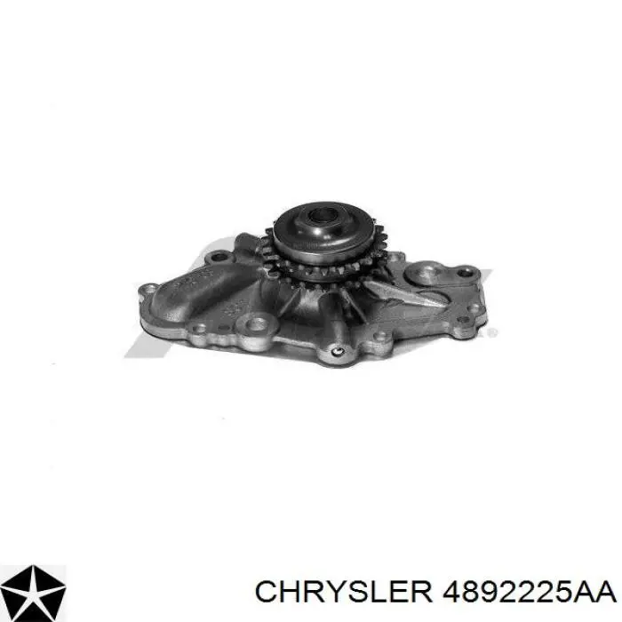 Compre 4892225AA Chrysler Bomba de água (bomba) de esfriamento