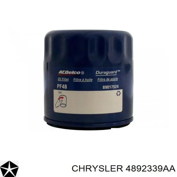 Compre 4892339AA Chrysler Filtro de óleo