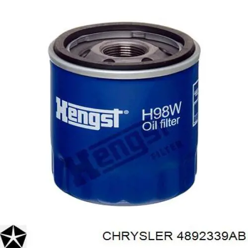 Filtro de óleo Chrysler 4892339AB preço, a partir de 7,02 USD