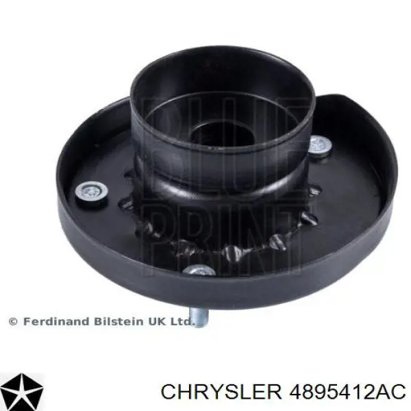 4895412AC Chrysler Suporte de amortecedor dianteiro