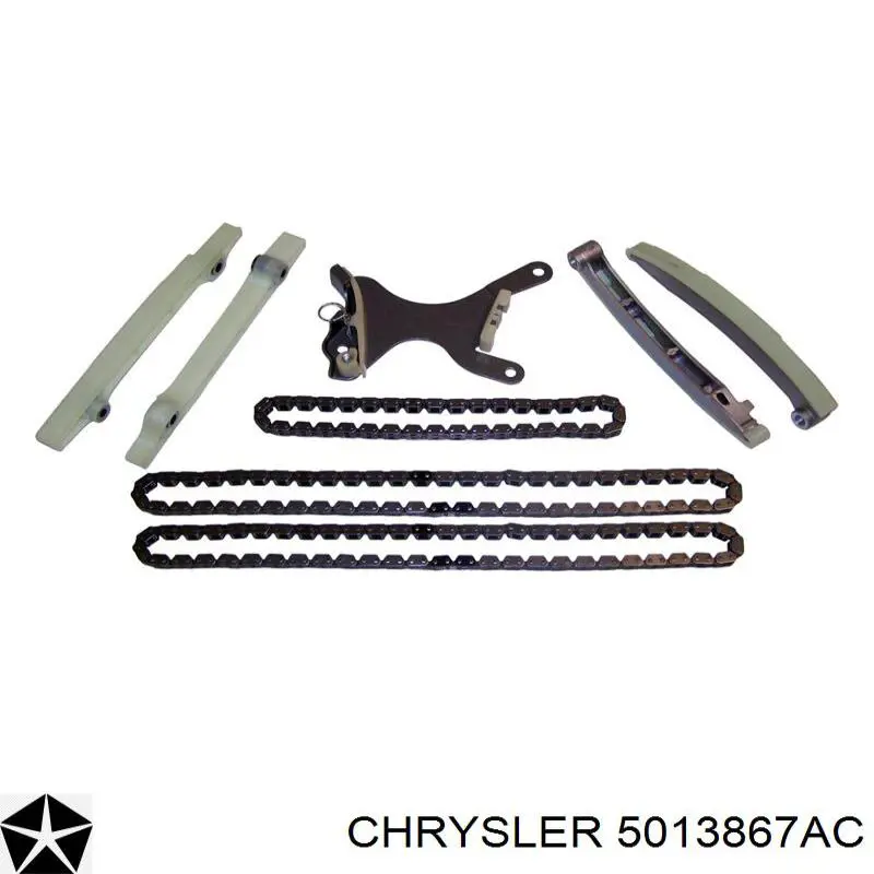 5013867AC Chrysler Cadeia do mecanismo de distribuição de gás, kit