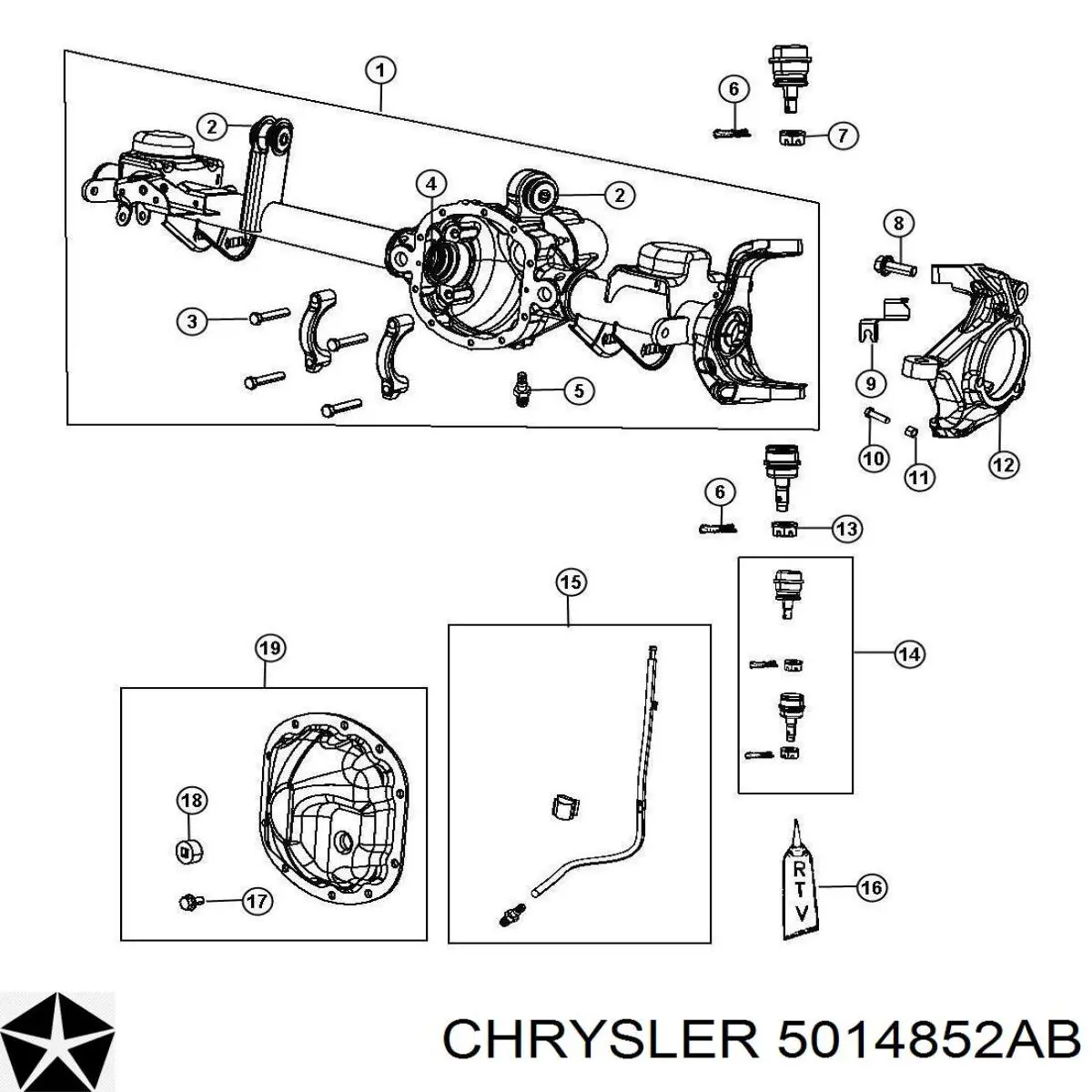 Bomba de óleo Chrysler 5014852AB preço, a partir de 26,23 USD