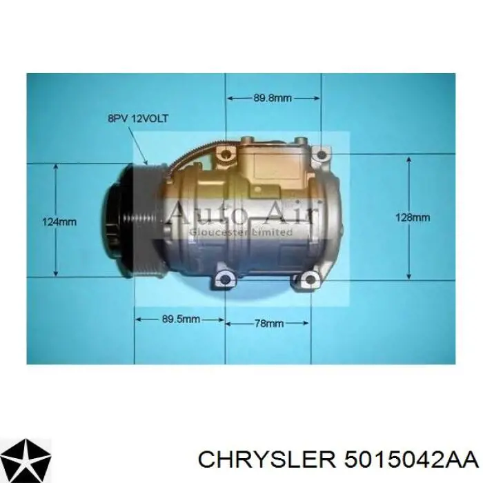 Compressor de aparelho de ar condicionado Chrysler 5015042AA preço, a partir de 95,25 USD