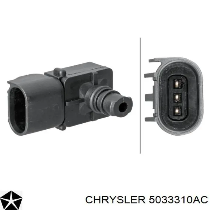 Sensor de pressão no coletor de admissão, MAP Chrysler 5033310AC preço, a partir de 22,45 USD