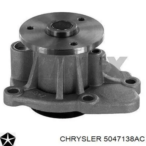 Bomba de água (bomba) de esfriamento Chrysler 5047138AC preço, a partir de 44,84 USD
