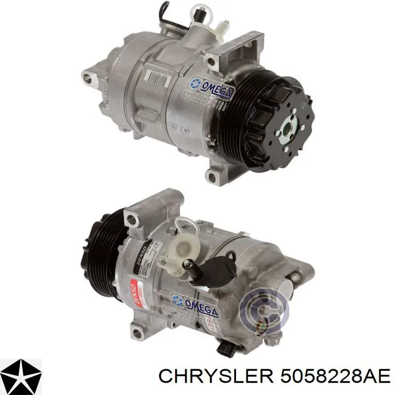 5058228AE Chrysler Compressor de aparelho de ar condicionado