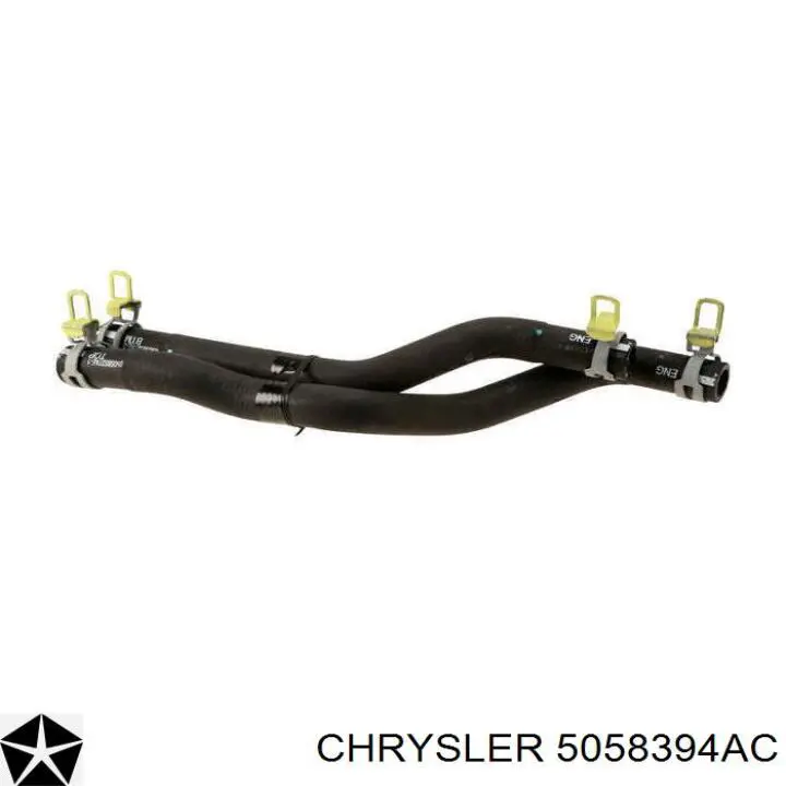 Mangueira (cano derivado) do radiador de esfriamento superior Chrysler 5058394AC preço, a partir de 137,89 USD
