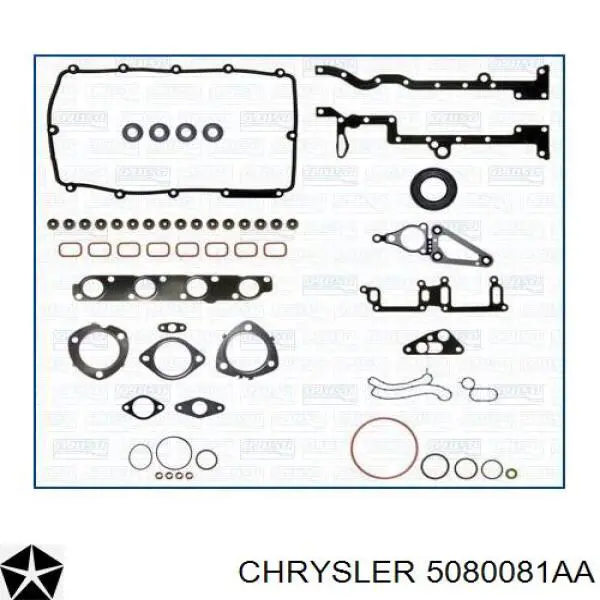 5080081AA Chrysler Kit superior de vedantes de motor