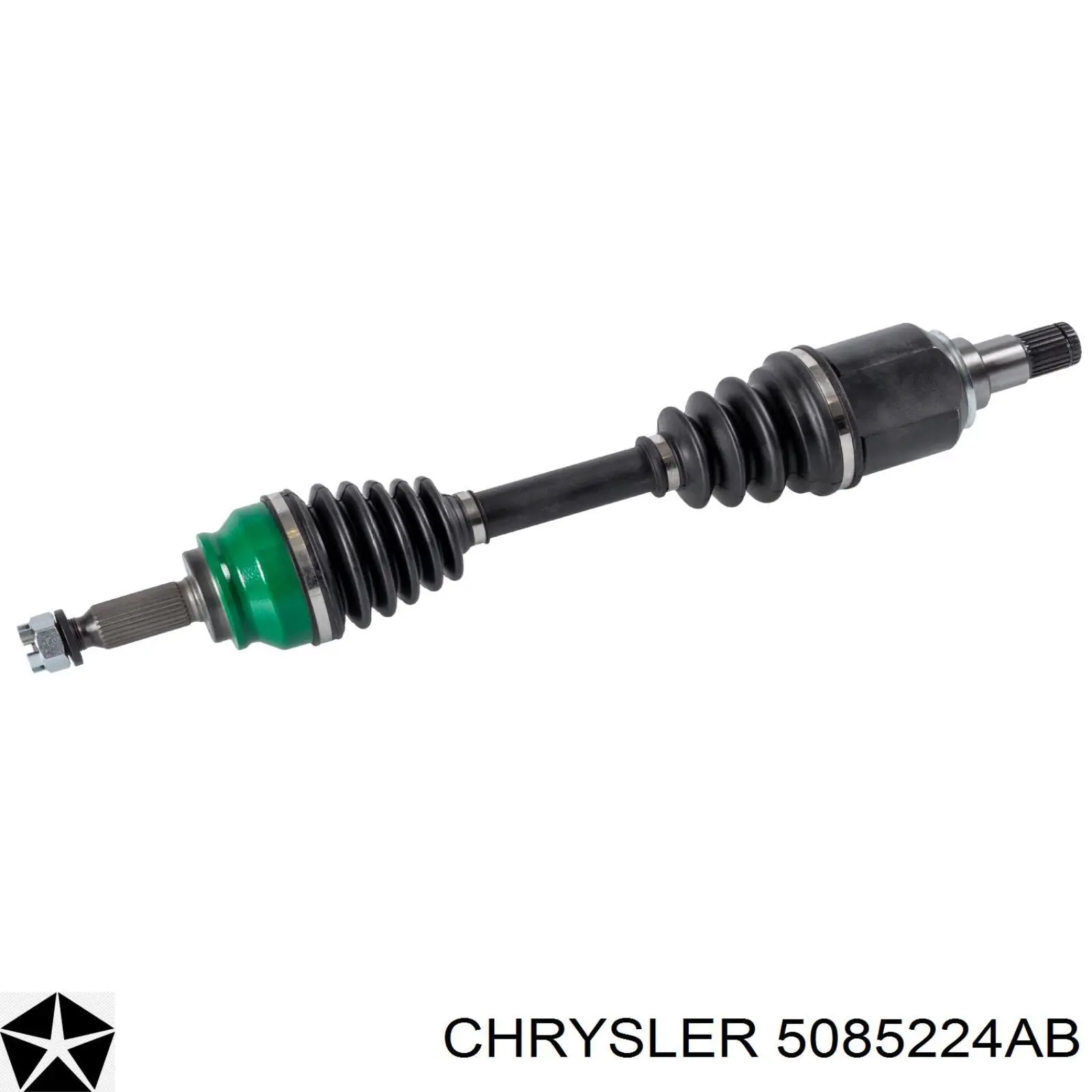 5085224AB Chrysler Semieixo (acionador) dianteiro esquerdo