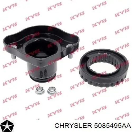 5085495AA Chrysler Suporte de amortecedor traseiro